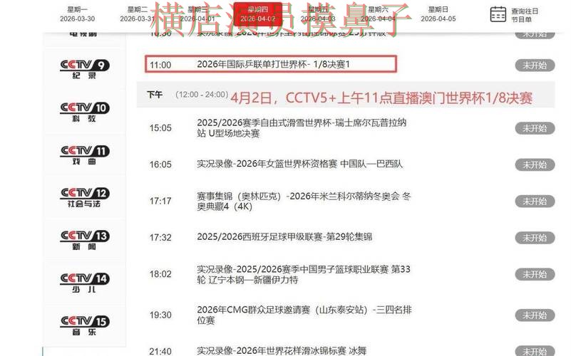 世界杯直播来临，世界杯竞猜网站真实体验与平台选择盘点